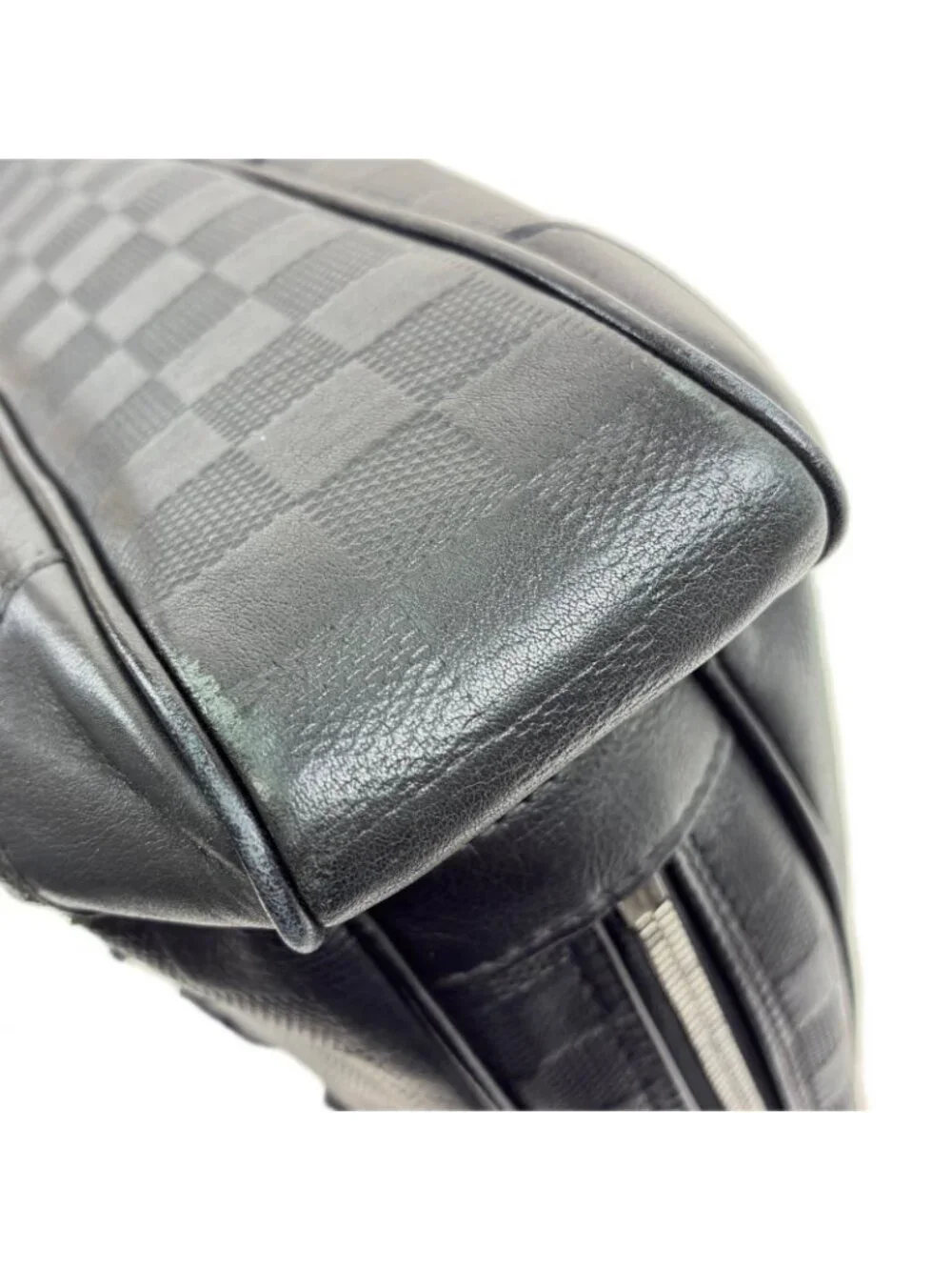 Louis Vuitton Damier Infini Porte Documan Voyage Black Handbag